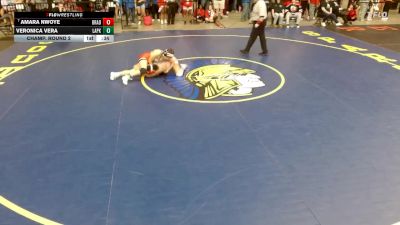 130 lbs Champ. Round 2 - Amara Nwoye, Unattached vs Veronica Vera, Unattached