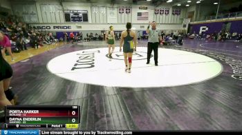 155 lbs Semifinal - Portia Harker, Richland vs Dayna Enderlin, Hanford