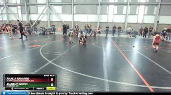 56-58 lbs Round 2 - Analia Navarro, Scrap Yard Garage Wrestling vs Jackson Quinn, St. Maries WC