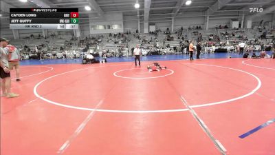 52 lbs Rr Rnd 3 - Cayden Long, Grit Mat Club White vs Jett Guffy, Buffalo Valley Wrestling Club EL Black