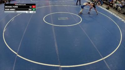 150 lbs Finals (8 Team) - Michael Furze, Papillion-La Vista vs Kade Abbey, Kearney