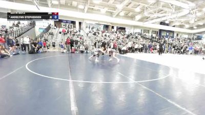 115 lbs Cons. Semi - Eryn Butz, Excalibur Wrestling Club vs Andelynn Stephensen, JWC Girls