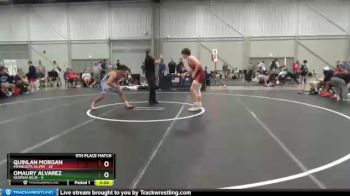 182 lbs Placement Matches (16 Team) - Quinlan Morgan, Minnesota Silver vs Omaury Alvarez, Georgia Blue