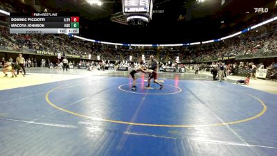 96 lbs Consy 3 - Dominic Picciotti, Altoona vs Macoya Johnson, Kiski Area