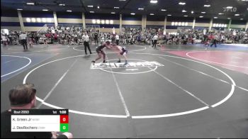 116 lbs Quarterfinal - Kameron Green Jr, Nebraska Wr Acd vs Jonas DesRochers, Cobra All Stars