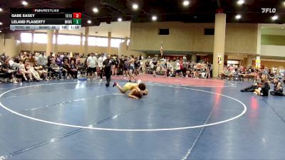 132 lbs 4th Wrestleback (32 Team) - Gabe Easey, The Colliseum Training Center vs Leland Flagerty, VSUS Athletics RTC