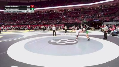 190 lbs Cons. Sub-semis - Cameron Fiasco, Lak. West vs Michael Feeney, Dub. Coffman