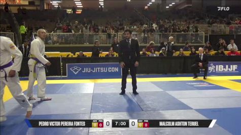 Malcolm Ashton Teruel vs Pedro Victor Pereira Fontes 2025 Pan Jiu Jitsu IBJJF Championship
