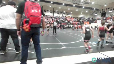 70 lbs Quarterfinal - Brooks Gallier, Verdigris Youth Wrestling vs Oliver Paschall, Broken Arrow Wrestling Club