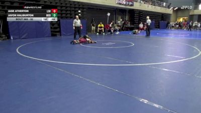 62 lbs Quarterfinal - Jase Atherton, Lewistown vs Javon Haliburton, Middletown