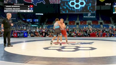 157 lbs Champ. Rd Of 16 - Drake Morrison, ID vs Gabriel Delgado, NV