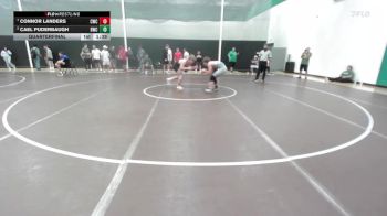 138 lbs Quarterfinal - Connor Landers, Carroll Wrestling Club vs Cael Puderbaugh, Bobcat Wrestling Club