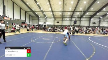 150 lbs Semifinal - Paul Tarantino, Bear Claw vs Emil Engler, Yakima Valley Wrestling