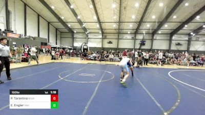 150 lbs Semifinal - Paul Tarantino, Bear Claw vs Emil Engler, Yakima Valley Wrestling