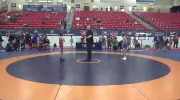 38 kg Round Of 16 - Bridger Stephens, Ebbetts Pass Wrestling vs Sam Dagel, Legends Of Gold