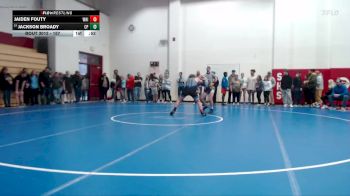 157 lbs Champ. Round 1 - Jackson Broady, Charlestown Pirates vs Jaiden Fouty, Whiteland