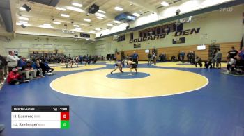 160 lbs Quarterfinal - Ishmael Guerrero, Bixby (OK) vs Jadon Skellenger, Bishop Kelley (ID)