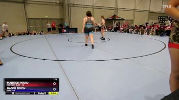 170 lbs Round 2 (8 Team) - Madison Ward, Michigan Blue vs Naomi Simon, Iowa