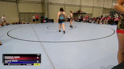 170 lbs Round 2 (8 Team) - Madison Ward, Michigan Blue vs Naomi Simon, Iowa