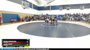 165 lbs Semifinal - David Colby, Ridgeline vs Peter DesRoches, Riverside