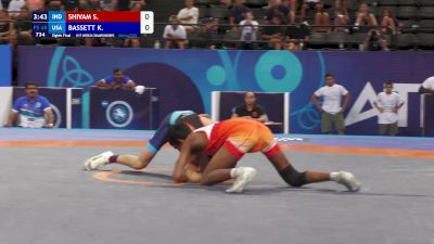 45 kg 1/8 Final - Shivam Shivam, India vs Keegan Bassett, United States