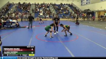 106 lbs Quarterfinal - Reighlene Valdez, Long Beach Poly High School Wr vs Gloria Ramirez, Lakeside High School