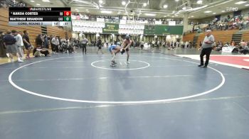 126 lbs Cons. Round 2 - Nakoa Cortes, Rancho Bernardo vs Matthew Brandon, Casteel