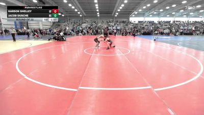 120 lbs Round Of 32 - Karson Shelley, UT vs Jacob Dusche, NC