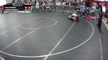 126 lbs Quarterfinal - Damian Arreola, Granite Hills (El Cajon) vs Max Mannino, Desert Oasis