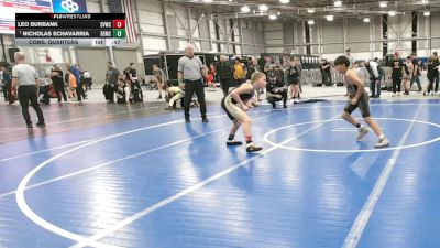 98 lbs Cons. Quarters - Nicholas Echavarria, Salem Elite Mat Club vs Leo Burbank, Silver Valley Wrestling Club