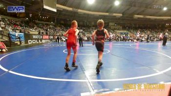 61 lbs Consi Of 16 #2 - Gunnar Brown, Immortal Athletics WC vs Owen Mangan, Team Barracuda