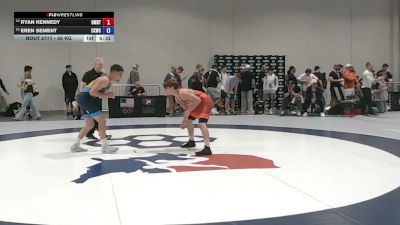 65 kg Cons. Sub-quarters - Ryan Kennedy, DMV RTC vs Eren Sement, Cliff Keen Wrestling Club