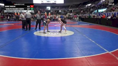 6-7A 138 Semifinal - Evelyn Holmes-smith, Enterprise HS vs Jamie Vinson, Baldwin County