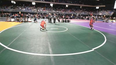 5A 175 lbs Champ. Round 1 - Quintraylon Johnson, Dallas Kimball vs Valeriano Elizondo, Mission Sharyland
