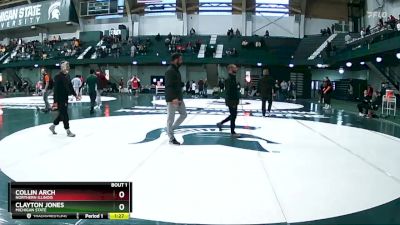 149 lbs Champ. Round 1 - Collin Arch, Northern Illinois vs Clayton Jones, Michigan State