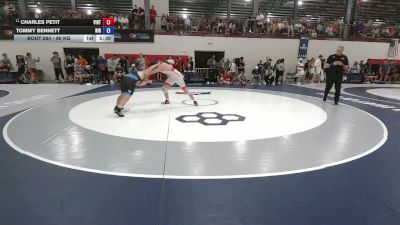 86 kg Champ. Rd Of 64 - Charles Petit, Viking RTC vs Tommy Bennett, Northern Illinois RTC