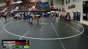 126 lbs Cons. Round 2 - Sam Abbruzzese, Loyola-Blakefield vs Grady Brunnett, Loyola-Blakefield