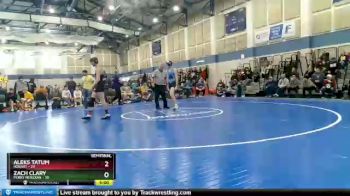 140 lbs Semis (4 Team) - Zach Clary, Perry Meridian vs Aleks Tatum, Hobart