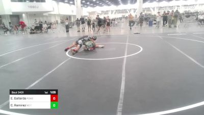 94 lbs Rr Rnd 2 - Elisabelle Gallardo, Powerline Fundamentals vs Camila Ramirez, No Team