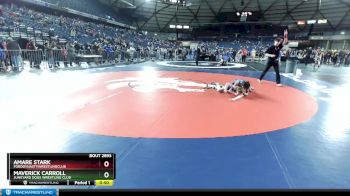 119 lbs Cons. Round 3 - Maverick Carroll, Junkyard Dogs Wrestling Club vs Amare Stark, FordDynastyWrestlingClub