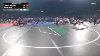 3A Boys 215 lbs 1st Place Match - Brody Buzzard, Harrisburg Boys vs Jacob Mann, Siuslaw / Mapleton Boys