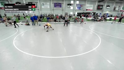 JR BOYS HARD LUCK - 136.8-137 Champ. Round 1 - Eli Testa, Missouri vs Benjamin Smith, Tennessee