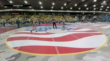 112 lbs 5th Place Match - Savannah Rondell, None vs Mataya Jacobs, Cobbler Kids Wrestling