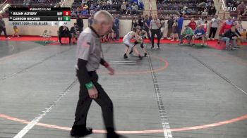 105_B lbs Round Of 32 - Julian Altiery, Mifflin County vs Carson Becker, Elizabethtown