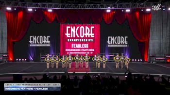 Rosenberg Panthers - FEARLESS [2025 L1 - Rec Performance Elite - 8Y Day 1] 2025 Encore Grand Nationals