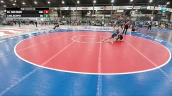 130 lbs Quarterfinal - Cael Lemar, Gorilla Wrestling Club vs Eli Brogden, North DeSoto Wrestling Academy