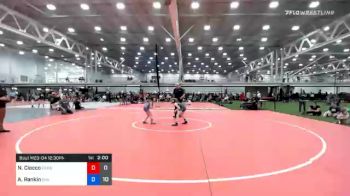 61 lbs Prelims - Natalie Ciocco, Doughgirls vs Addison Rankin, Hammer Chicks Team 1