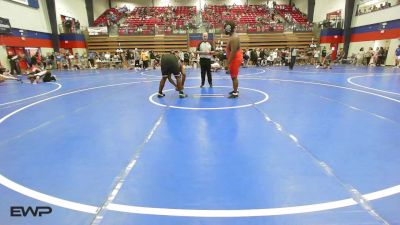 285 lbs Semifinal - Contrell Richardson, Tulsa Union vs Lathan McClellan, Tulsa Union
