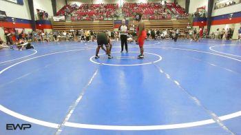 285 lbs Semifinal - Contrell Richardson, Tulsa Union vs Lathan McClellan, Tulsa Union