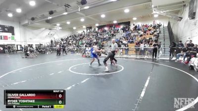 144 lbs Champ. Round 1 - Ryder Yoshitake, San Marino vs Oliver Gallardo, Segerstrom